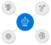 dashboard de monitoramento de RPA no departamento financeiro com processos automatizados
